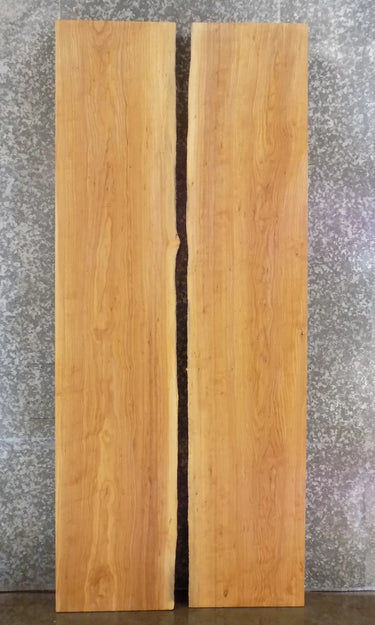 2- Live Edge Ash Wood Dining Table/Kitchen Table Top Wood Slabs 349-350